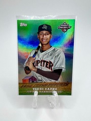 2023 Topps Pro Debut Green Foil Farm Fresh Futures #FF-13 Yiddi Cappe 40/99